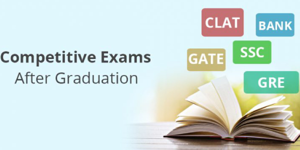 Competitive Exams After Graduation - Career Option Concept.